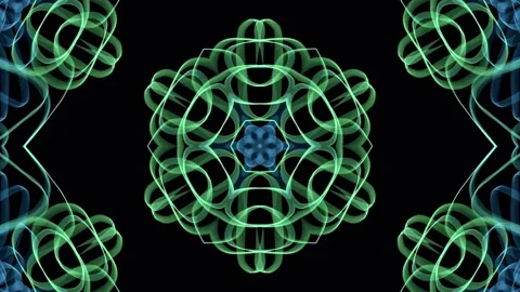 Vibrating kaleidoscope Stock Footage 136507852