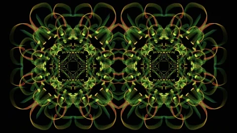 Vibrating kaleidoscope Stock Footage 136507855