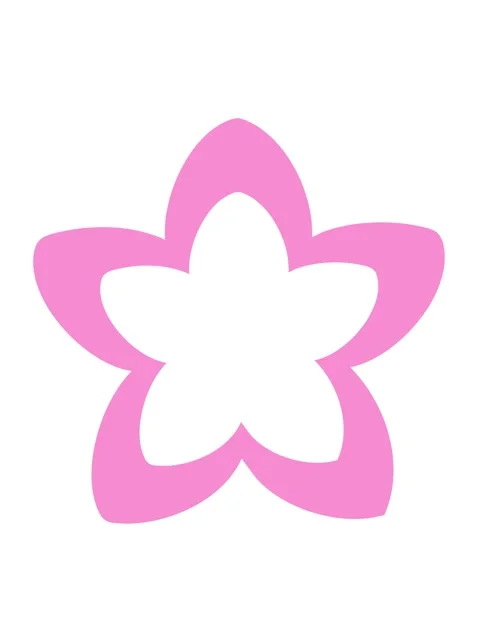 Vibrating motion animation of acultural tradition japanese single flower desi Stock Footage 324375975