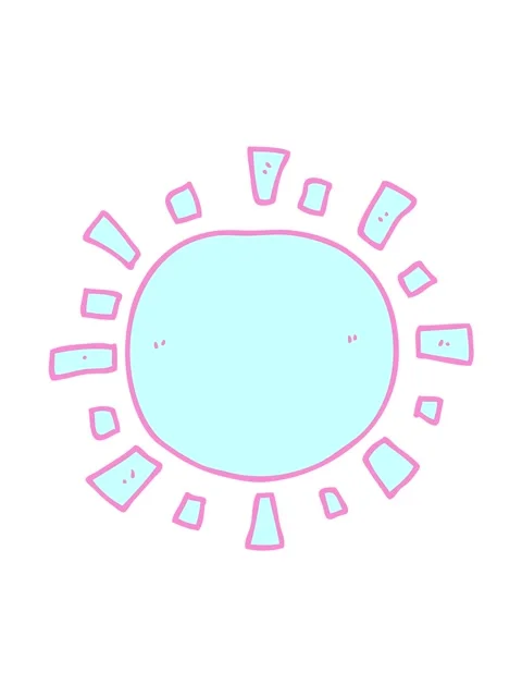 Vibrating motion animation of cartoon sun illustration Stock Footage 324250398