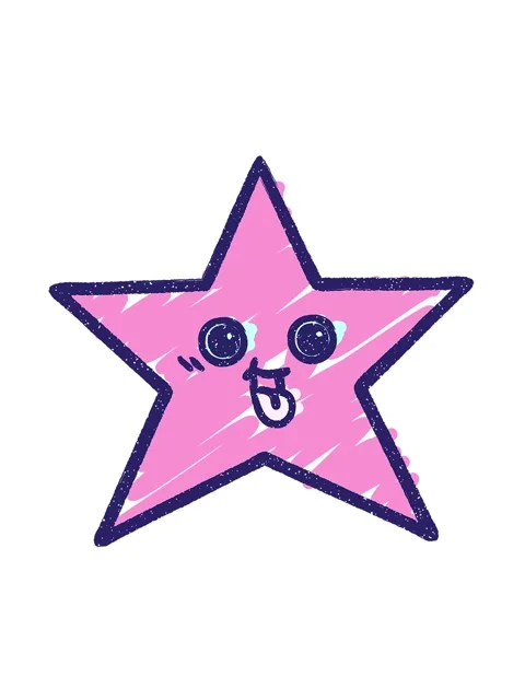 vibrating motion animation of Happy Star... | Stock Video | Pond5
