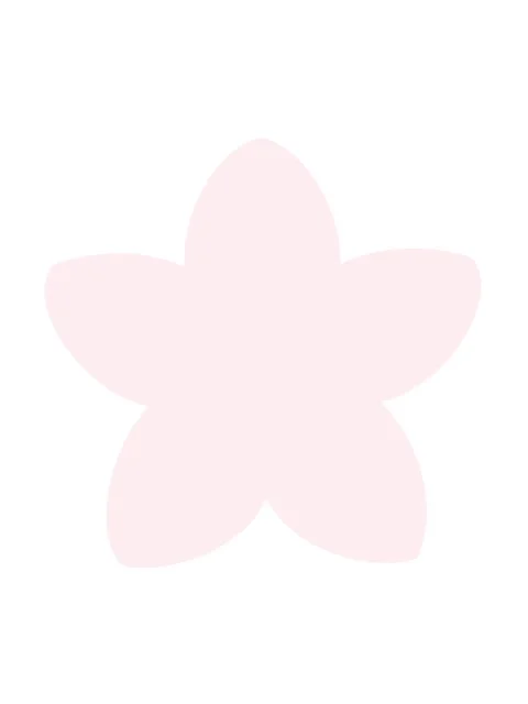 Vibrating motion animation of a single japanese flower design Video stock 324142000