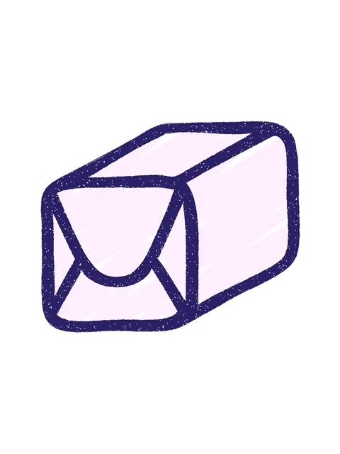 Vibrating motion animation of Wrapped Parcel Chalk Drawing Video stock 324455121