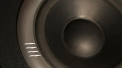 Vibrating speaker 1 스톡 동영상 940005