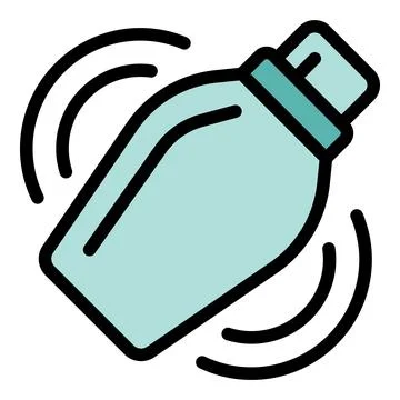 Vibrating wireless mobile phone charging on induction charger pad Illustrazione stock