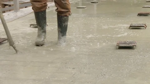 Vibration Building Foundation Stock Footage 104138815