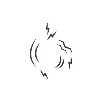 Vibration element vector design 스톡 일러스트