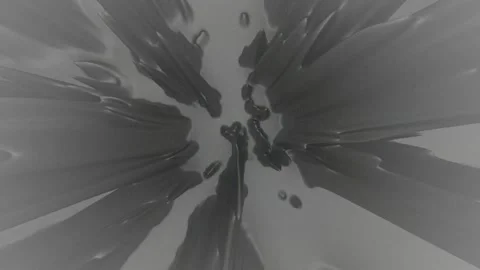 Vibration of a liquid under a microscope. Abstract psychedelic screensaver. Stock Footage 146567357