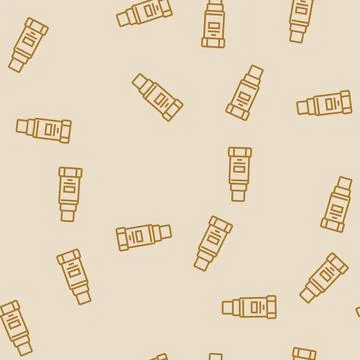 Vibration sensor module line seamless pattern イラスト素材