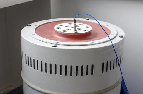 Vibration system shaker Foto stock