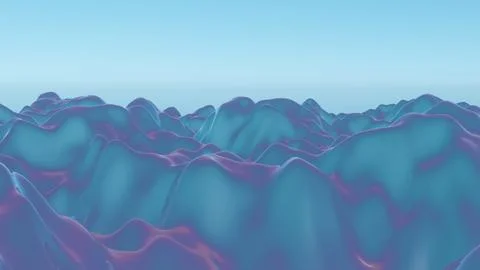 Vibrational waves of abstract forms representing the resonance achieved when  Illustrazione stock