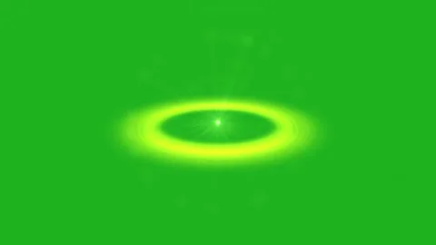 Vibrations around a Star with green screen background Stock Footage 221549226