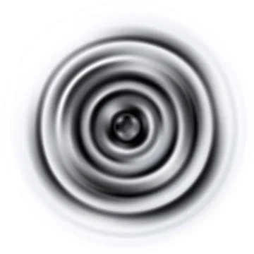 Vibrations. Vector pattern with membrane on white Stock Illustration