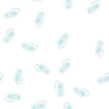 Vibrio cholerae glyph icon vector isolated illustration イラスト素材