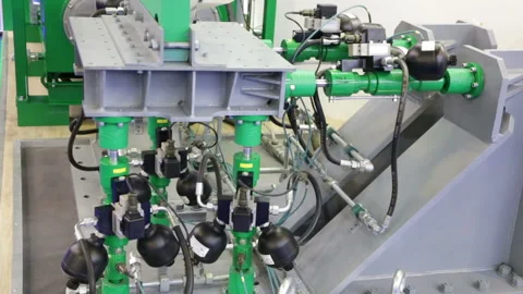 Vibrodynamic testing facility 스톡 동영상 114929465