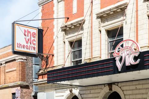 The Vic in Chicago, IL. Stock Photos