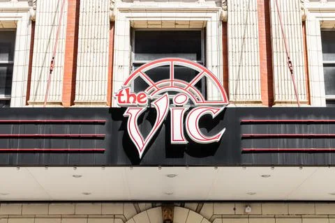 The Vic in Chicago, IL. Stock Photos
