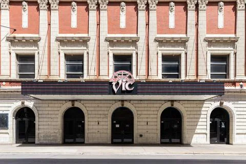 The Vic in Chicago, IL. Stock Photos