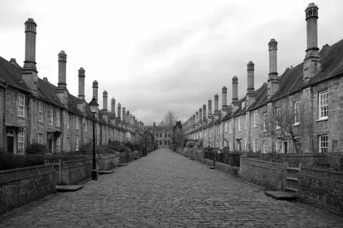 Vicars row Foto stock