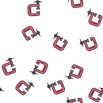 Vice jewellery vector seamless pattern Stock Illustration