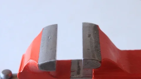 Vice Turning Tool Equipment Stock Footage 97934154