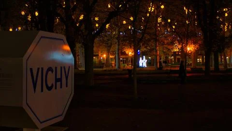 Vichy by night Foto stock