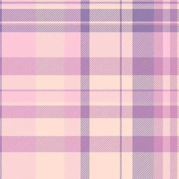 Vichy seamless pattern fabric, nostalgic check texture textile. Pajamas pla.. Stock Illustration