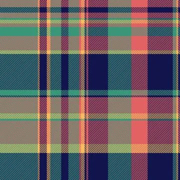 Vichy tartan seamless pattern, decorative background vector plaid. Mens shi.. イラスト素材