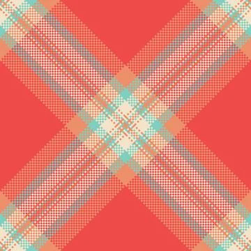 Vichy vector pattern seamless, tiny plaid texture textile. Kind background .. Illustrazione stock