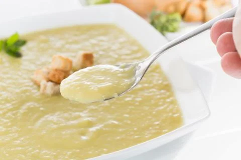 Vichyssoise Foto stock