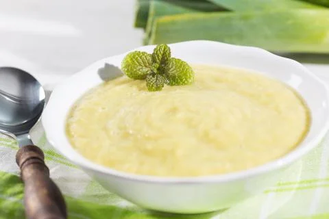 Vichyssoise Foto stock