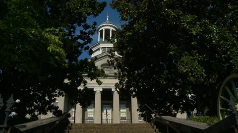 Vicksburg Courthouse 3 Stock Footage 42647887