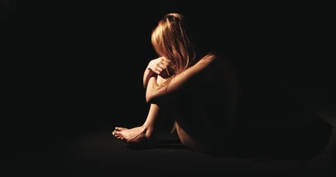 Victim in anaclitic depression Stock Footage 106904267