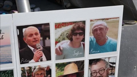 Victims of Bondi Massacre Terrorist Attack Video stock 345204791