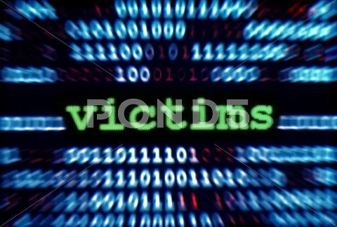 Victims Stock Illustration