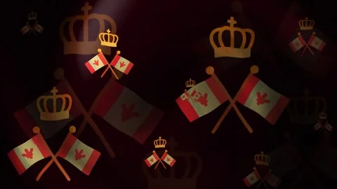 Victoria Day Background Loop Stock Footage 309445452