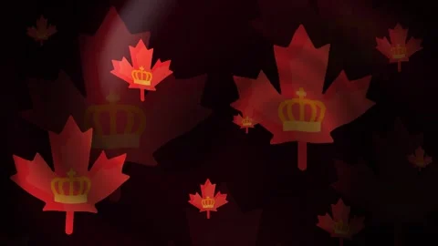 Victoria Day Canada Background Loop Stock Footage 309446059