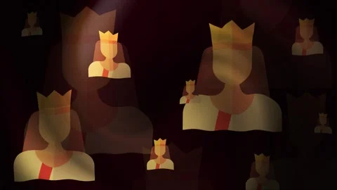 Victoria Day Queen Backgrounds Loop Stock Footage 309446079