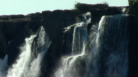 Victoria Falls CLOSE-UP2 스톡 동영상 47378119