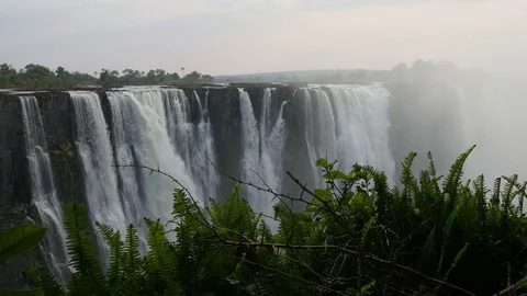Victoria Falls at Dawn Video stock 74401031