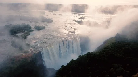 Victoria falls in HD 動画素材 123988064