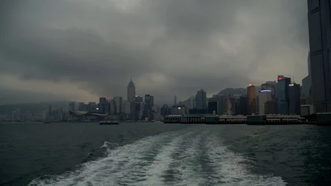 Victoria Harbour Video stock 109070521