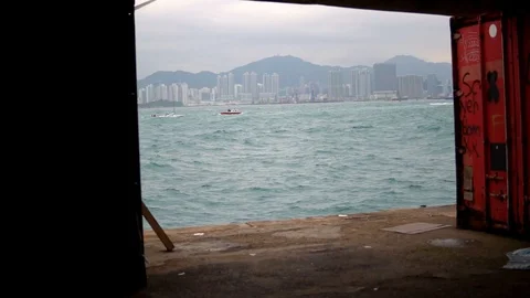 Victoria Harbour 库存影片 109071227