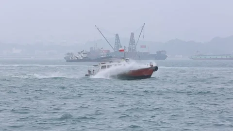 Victoria Harbour Stock Footage 203769388