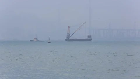 Victoria Harbour Stock Footage 203769879