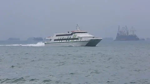 Victoria Harbour Stock Footage 203770180