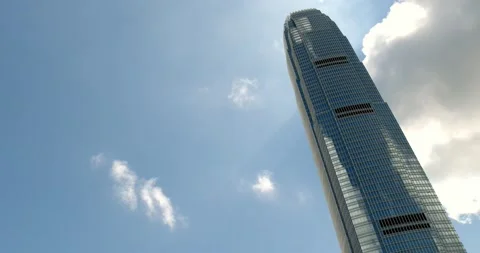 Victoria Harbour Hong Kong Stock Footage