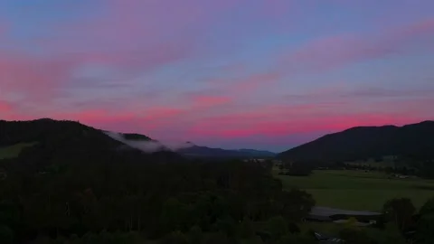Victoria Mountain Foreground Stock Footage 169210100