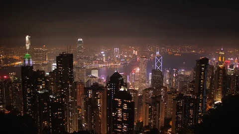 Victoria peak Stock Footage 85051190