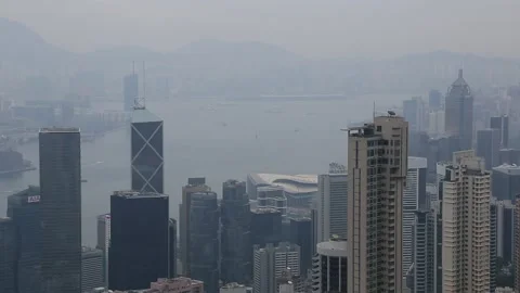 Victoria Peak Stock Footage 203662217